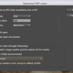 Indesign export as rasterized PDF