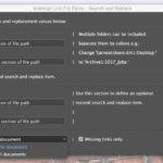 Indesign Search and Replace Link Paths